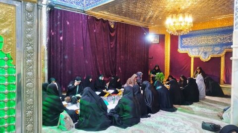 تصاویر/برگزاری مراسم جزءخوانی و استغاثه به امام زمان (عج)در ساوه