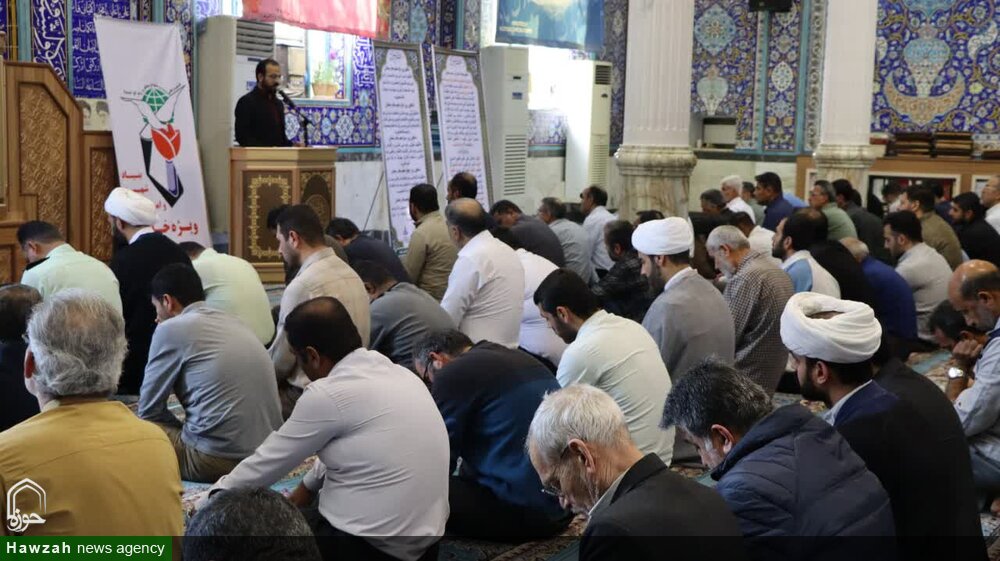 نماز جمعه خارگ به روایت تصویر
