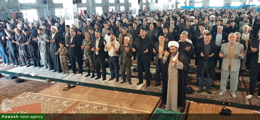 تصاویر | آیین عبادی سیاسی نماز جمعه شهرستان سراب