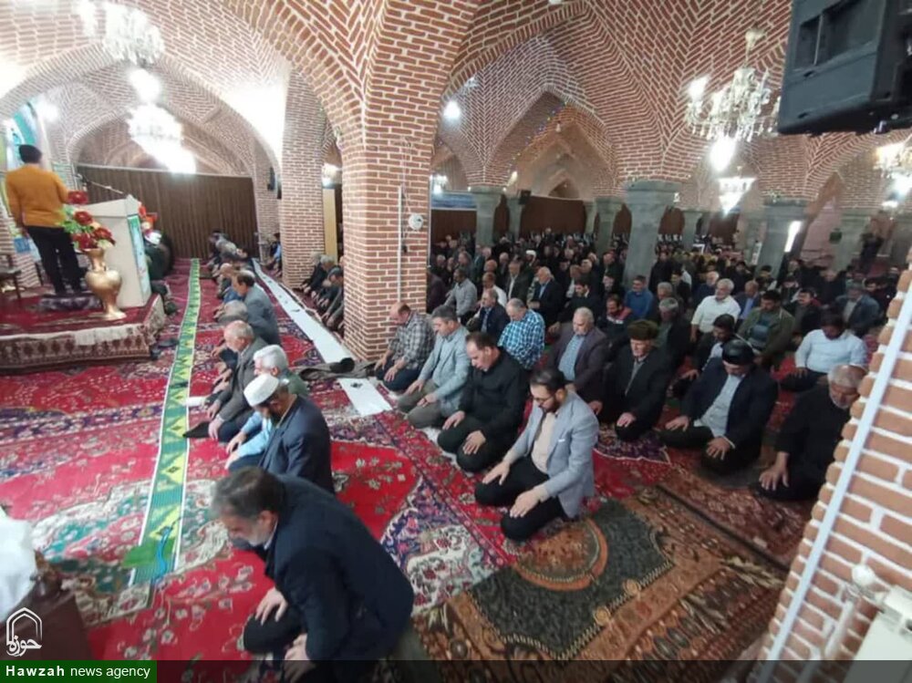 تصاویر | آیین عبادی سیاسی نماز جمعه شهرستان تسوج