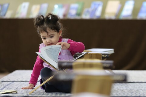 تصاویر/ حال و هوای بخش حوزوی در دهمین روز نمایشگاه بین المللی قرآن کریم