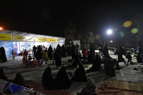 تصاویر/ دورهمی خانواده های خوش جمعیت قرآنی به همراه ضیافت افطاری