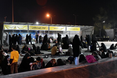 تصاویر/ دورهمی خانواده های خوش جمعیت قرآنی به همراه ضیافت افطاری