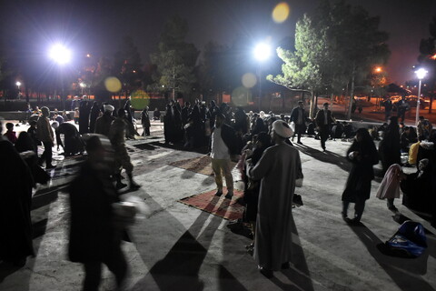 تصاویر/ دورهمی خانواده های خوش جمعیت قرآنی به همراه ضیافت افطاری