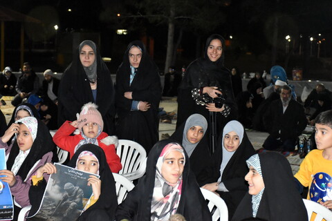 تصاویر/ دورهمی خانواده های خوش جمعیت قرآنی به همراه ضیافت افطاری