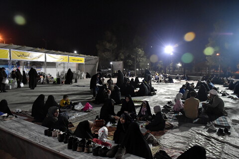 تصاویر/ دورهمی خانواده های خوش جمعیت قرآنی به همراه ضیافت افطاری