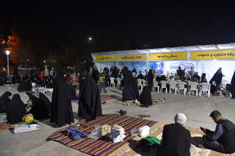 تصاویر/ دورهمی خانواده های خوش جمعیت قرآنی به همراه ضیافت افطاری