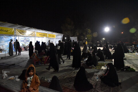 تصاویر/ دورهمی خانواده های خوش جمعیت قرآنی به همراه ضیافت افطاری