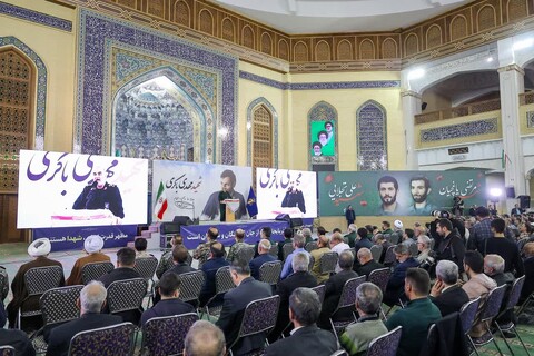 تصاویر/ بزرگداشت سالگرد شهادت سردار شهید مهدی باکری در تبریز