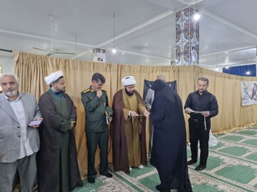 تصاویر/ اعطای گواهینامه پایان دوره طرح ولایت در کاکی