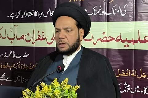 علماء سورج کے مانند ہیں : مولانا سید رضا حیدر زیدی