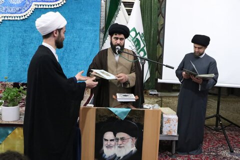تصاویر / تجلیل از فعالان قرآنی طلاب مدارس علمیه استان قزوین