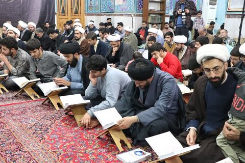 تصاویر / تجلیل از فعالان قرآنی طلاب مدارس علمیه استان قزوین
