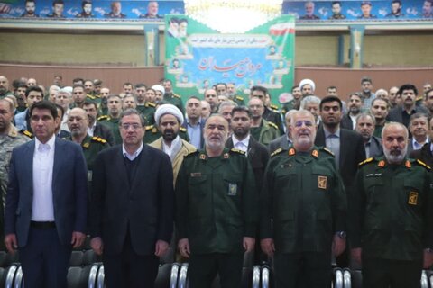 تصاویر/ مراسم تکریم و معارفه فرمانده قرارگاه همزه سیدالشهدا (ع) سپاه
