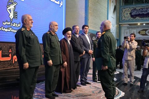 تصاویر/ مراسم تکریم و معارفه فرمانده قرارگاه همزه سیدالشهدا (ع) سپاه