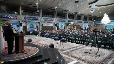 تصاویر/ مراسم تکریم و معارفه فرمانده قرارگاه همزه سیدالشهدا (ع) سپاه