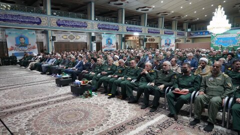 تصاویر/ مراسم تکریم و معارفه فرمانده قرارگاه همزه سیدالشهدا (ع) سپاه