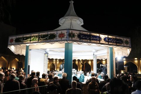 تصاویر/ افتتاح چایخانه امام رضا (ع) شهر خوی