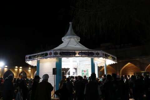 تصاویر/ افتتاح چایخانه امام رضا (ع) شهر خوی