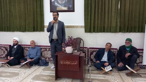 تصاویر/محفل انس با قرآن در روستای پنداس
