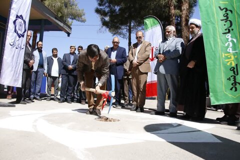 آیین کلنگ‌زنی «مهد آدینه» مصلی امام‌علی(ع) کرمان