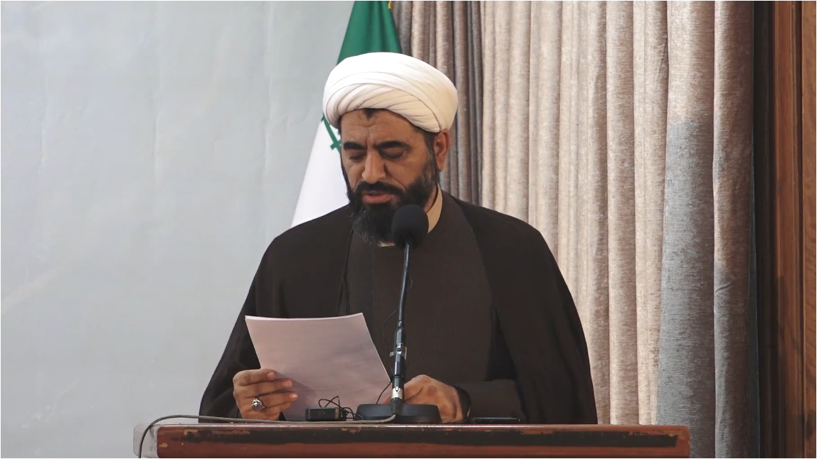 فیلم | قرائت پیام آیت الله العظمی نوری همدانی به اجلاسیه انجمن‌های علمی حوزه علمیه قم
