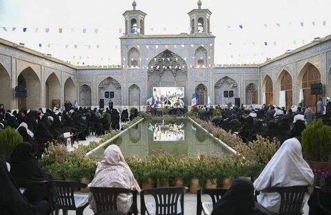 تصاویر| مراسم جشن میلاد حضرت امام حسن مجتبی(ع) در مسجد نصیرالملک شیراز
