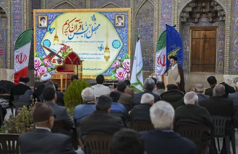 تصاویر| مراسم جشن میلاد حضرت امام حسن مجتبی(ع) در مسجد نصیرالملک شیراز