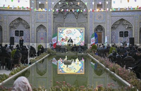 تصاویر| مراسم جشن میلاد حضرت امام حسن مجتبی(ع) در مسجد نصیرالملک شیراز