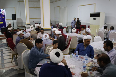 تصاویر/ ضیافت افطاری علما و مبلغین سراسر استان هرمزگان