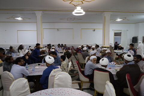 تصاویر/ ضیافت افطاری علما و مبلغین سراسر استان هرمزگان