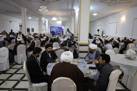 تصاویر/ ضیافت افطاری علما و مبلغین سراسر استان هرمزگان