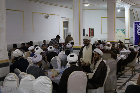 تصاویر/ ضیافت افطاری علما و مبلغین سراسر استان هرمزگان