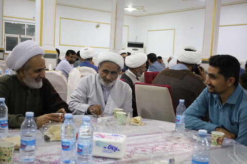 تصاویر/ ضیافت افطاری علما و مبلغین سراسر استان هرمزگان