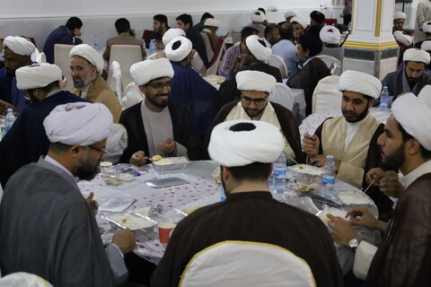 تصاویر/ ضیافت افطاری علما و مبلغین سراسر استان هرمزگان