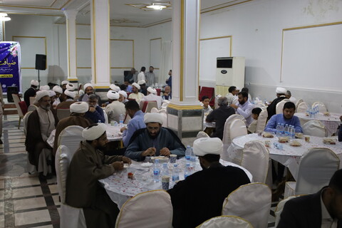 تصاویر/ ضیافت افطاری علما و مبلغین سراسر استان هرمزگان