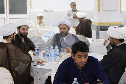 تصاویر/ ضیافت افطاری علما و مبلغین سراسر استان هرمزگان