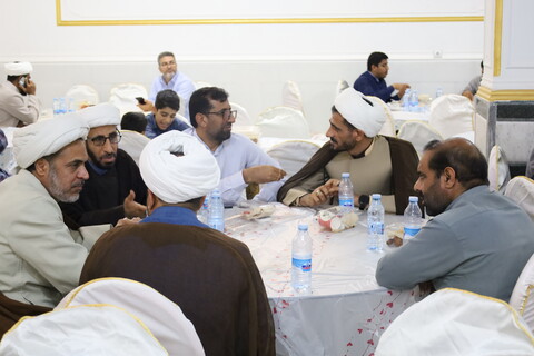 تصاویر/ ضیافت افطاری علما و مبلغین سراسر استان هرمزگان