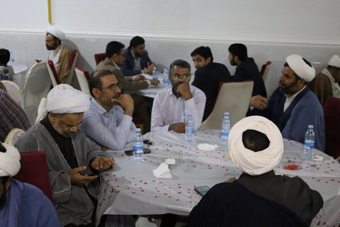 تصاویر/ ضیافت افطاری علما و مبلغین سراسر استان هرمزگان