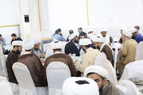 تصاویر/ ضیافت افطاری علما و مبلغین سراسر استان هرمزگان