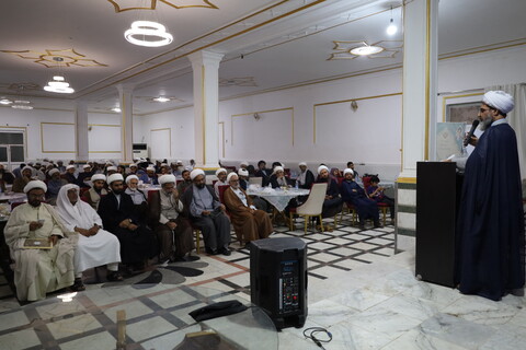 تصاویر/ ضیافت افطاری علما و مبلغین سراسر استان هرمزگان