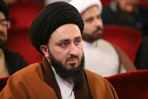 تصاویر/ حضور آیت الله اعرافی در نشست فعالان حوزوی عرصه بین الملل