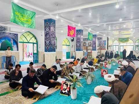 تصاویر/ شانزدهمین روز ترتیل خوانی نوای ملکوت در شبانکاره