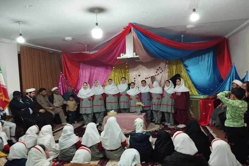برگزاری جشن میلاد امام حسن مجتبی(ع) در مدرسه علمیه فاطمه الزهراء (س) دالاهو+عکس