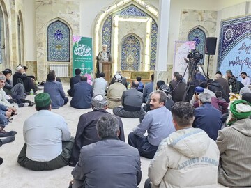 تصاویر/ افتتاحیه رواق جدید امامزاده هاجر خاتون(س) سنندج