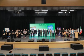 جشن پایانی «کارمند تندرست» و «بانوی توانا» در کاشان برگزار شد