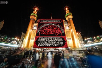 تصاویر/ آستان مقدس علوی به سوگ نشست؛ آماده‌سازی برای سالگرد شهادت امیرالمؤمنین (ع)