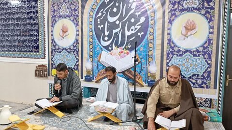 تصاویر/ محفل انس با قرآن در مساجد برازجان