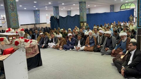 تصاویر/ مراسم تکریم و معارفه امام جمعه بخش رودخانه