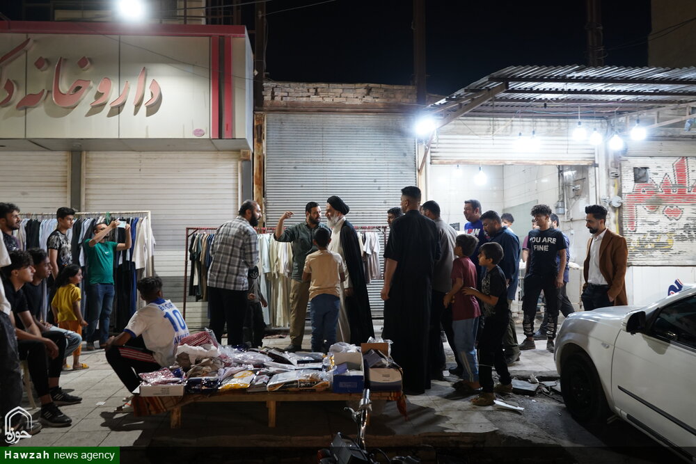 بازدید امام جمعه اهواز از خدمت‌رسانی جهادگران در مناطق محروم